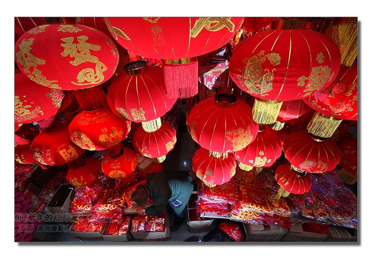 专辑1--4图-3《迎新年的红灯笼》成都市场--支箭-独创用摄影杆撑相机拍摄.jpg
