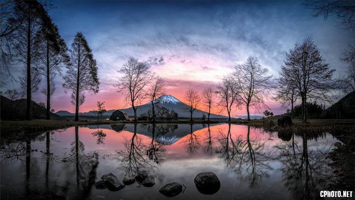 sunrise behind mt fuji.jpg