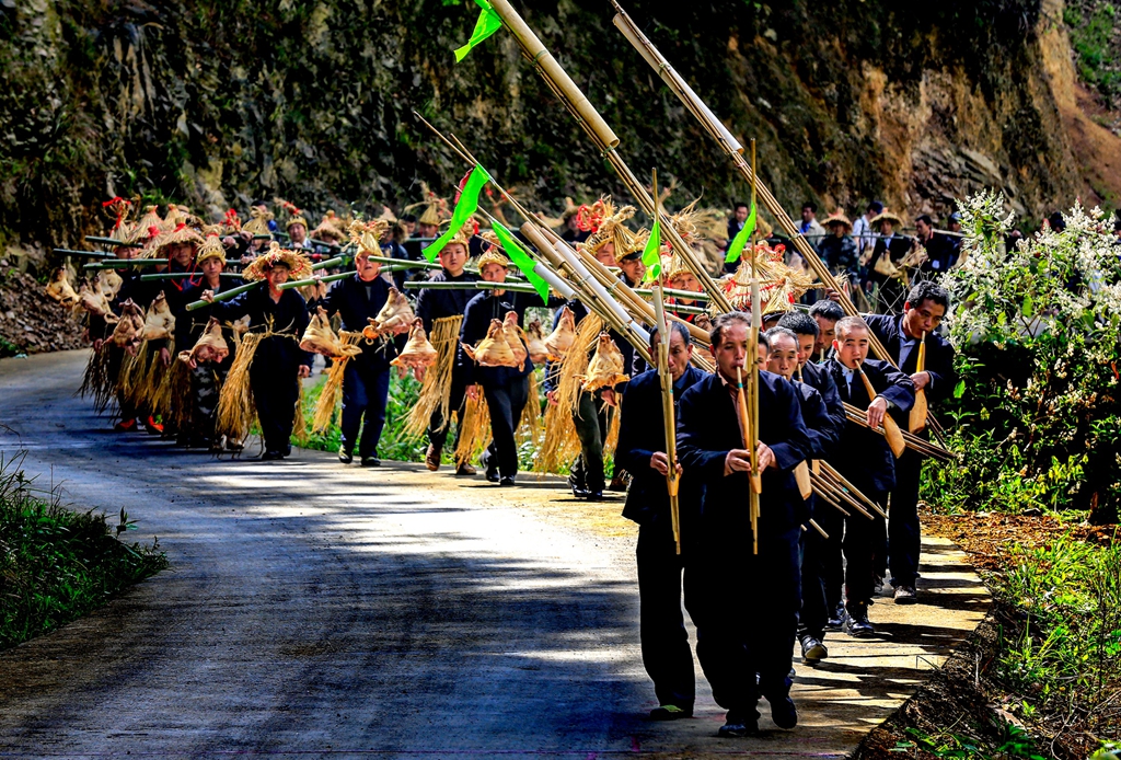 《剑河高雍“三月三”苗族祭巫耶》剑河县 民俗 钟传坤   摄 13985291377 (6).JPG