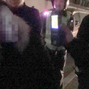 江西上饶交警一大队夜查酒驾发现一女性“酒司机”