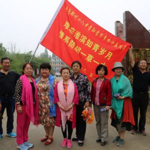 河南淮滨：郑州知青45载重返第二故乡看变化（组图）