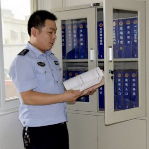 河南淮滨：地处“西北边陲”的派出所长（图）