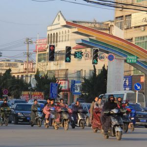 河南淮滨交警 “春节模式”取得显著成效（组图）