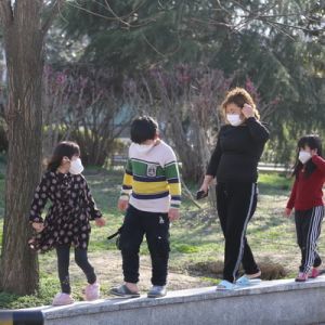 河南淮滨：孩子们“战疫”在春天里（组图）