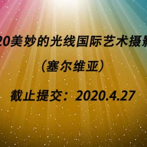2020美妙的光線國際藝術攝影展（塞爾維亞）