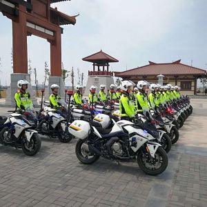 淮滨铁骑——被河南树为全省示范铁骑队
