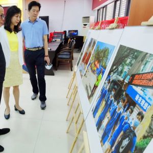 广东深圳：横岗街道“疫路同心，筑梦横岗”摄影展开幕
