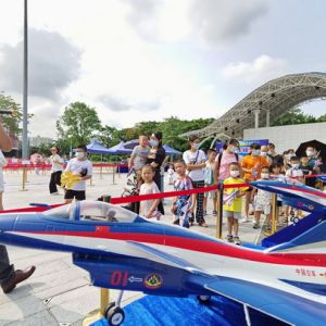 中國空軍模型展在深圳寶安西鄉街道精彩亮相