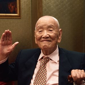 简庆福百岁寿宴素描