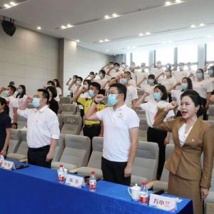 福城街道舉辦“青春心向黨，建功新時代”優秀青年事跡分享會