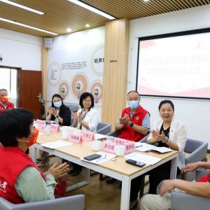 让党旗飘扬在银龄志愿服务第一线——宝安区长青志愿者服务队临时党支部成立
