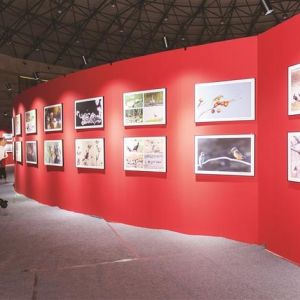 “生态孝义”2023年书画摄影作品展在孝义市体育馆开展