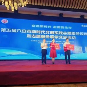 六安爱心车队“照见最美”公益摄影项目荣获市新时代文明实践服务项目竞赛一等奖