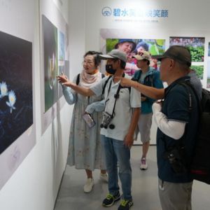 莲韵满满、廉意十足，普陀区“半马苏河· 清风莲韵”廉洁文化主题摄影展揭幕