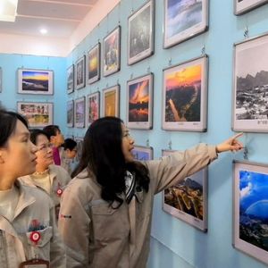 广西桂冠大化水电总厂举办厂庆书画摄影展喜迎新年
