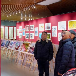 159幅作品赞美劳动创造， 四川省第十届职工书画摄影展走进广安