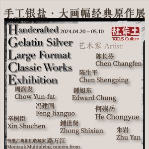 手工銀鹽·大畫幅經典原作展