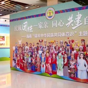 海南“铸牢中华民族共同体意识”系列展览在保亭开展