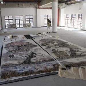 法国哲思碰撞中国水墨，来复旦大学看中法文化年特别展
