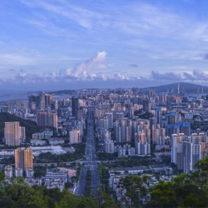 板障山瞰拱北