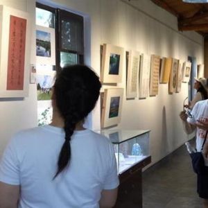 书画摄影展精彩开展，“秀”出美丽乡村新活力