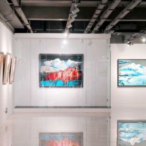 绘就达古冰川壮丽画卷 《妙手执画笔·穿越大冰川》深圳首展 ...