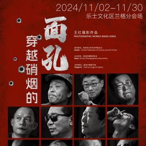王紅《穿越硝煙的面孔》——珠海攝影名家精品展