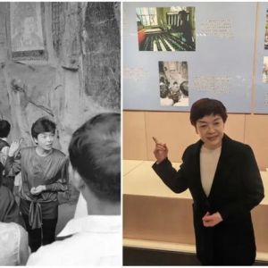 在桂林这场摄影展上，她“遇见”了37年前的自己
