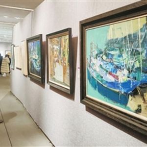 庆祝中国与白俄罗斯建交33周年 中白艺术交流展在天津美术馆启幕（引题） ...