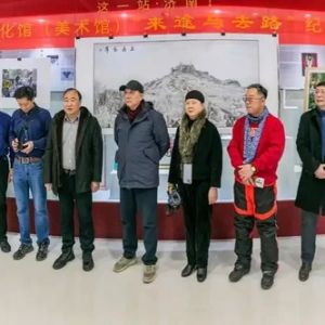 人大新闻摄影山东班同人展于济南市历下文化馆开幕
