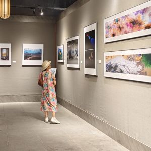 “繁花竞放——新时代全国摄影精品巡展”在儋试展
