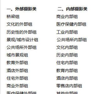 贏取大師獎杯，第五屆建筑攝影大師獎！