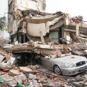 四川汶川大地震：漢旺 什邡
