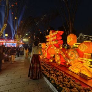 親千年文脈煥彩光影 揭陽古城亮燈迎新春