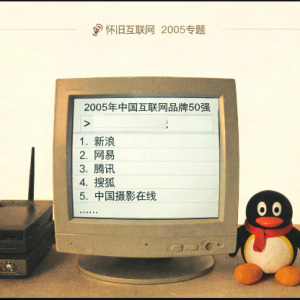 2005年的“品牌50强”名单，记录了中国互联网的青春期