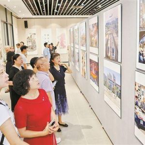 湖里区举办诚信主题书画摄影展
