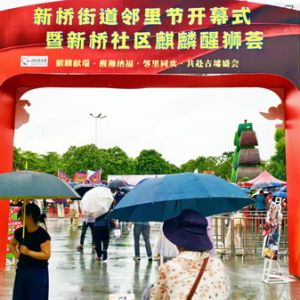 古墟醒狮闹 邻里情更浓！2026年新桥街道邻里节启幕
